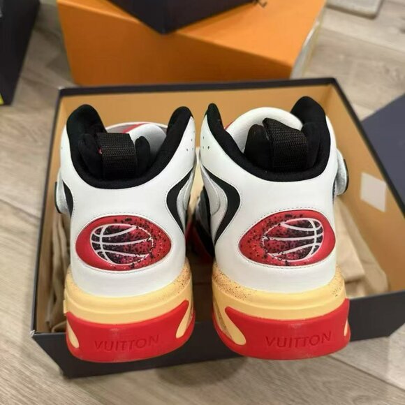 NIB Authentic Louis Vuitton LV Trainer 2 Sneaker Boot - Picture 4 of 6